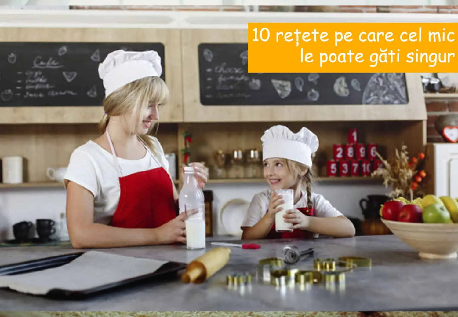 10 retete pe care cel mic le poate gati singur