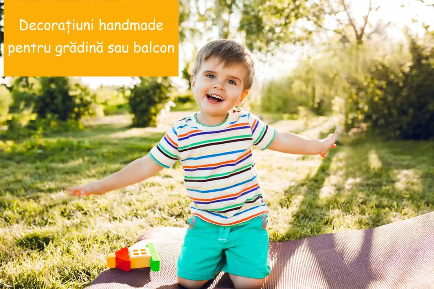 Montessori în viața reală- Decorațiuni pentru grădină sau balcon