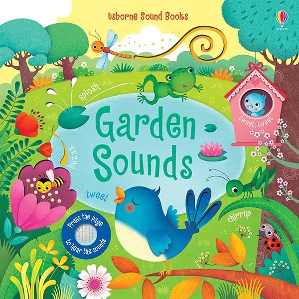 Carte pentru copii - Garden Sounds – Carte cu sunetele din gradina