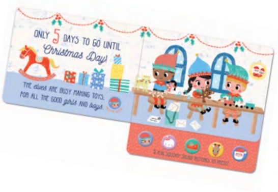 The Countdown to Christmas - Press and Play Sound Book