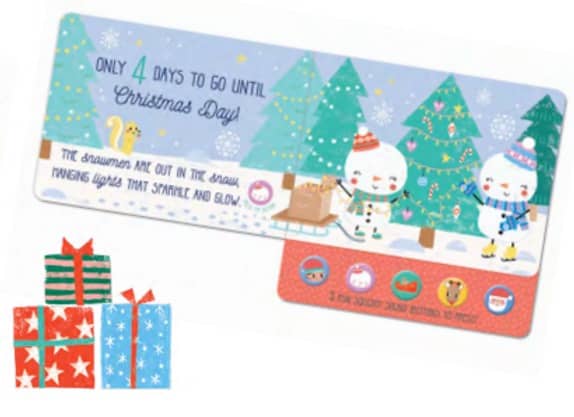 The Countdown to Christmas - Press and Play Sound Book