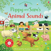 Poppy and Sam’s Animal Sounds – Carte cu sunetele animalelor domestice