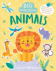 Carte pentru copii, NPP, Wild Animals (Big Sticker Activity, 3+ ani