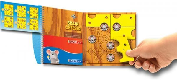 Smart Games - Brain Cheeser, joc de logica cu 48 de provocari, 6+ ani