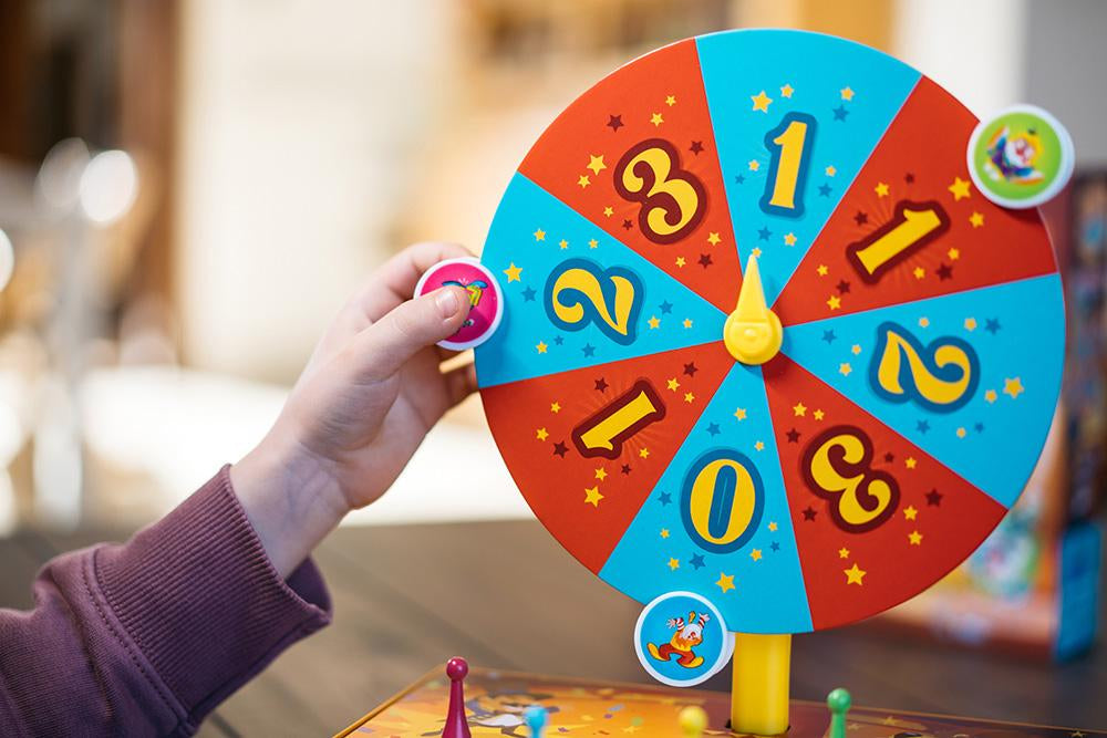 Joc de logica Spin Circus - Blue Orange + 4 ani