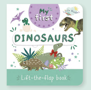 Carte Lift The Flap - Little Wonders - Dinosaurs
