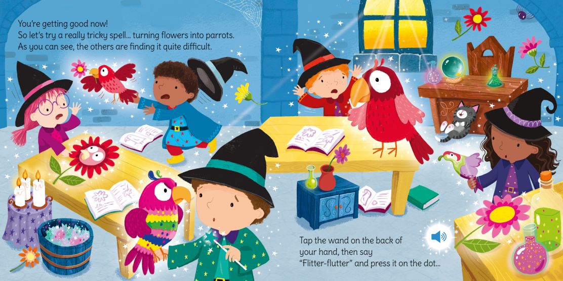 Carte pentru copii, Usborne, Wizard Magic, 3+ ani