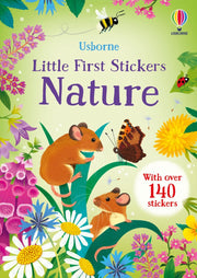 Carte pentru copii, Usborne, Little First Stickers Nature, 3+ ani