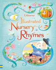 Carte pentru copii, Usborne, Illustrated Nursery Rhymes, 2+ ani