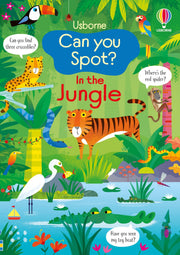 Carte pentru copii, Usborne, Can you Spot? In the Jungle, 4+ ani