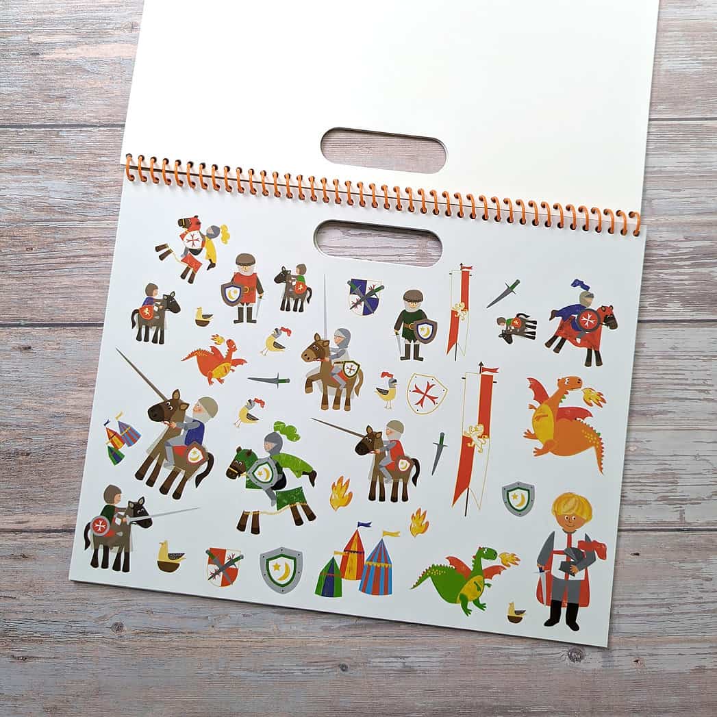 Carte pentru copii - never-ending sticker- Marvellous