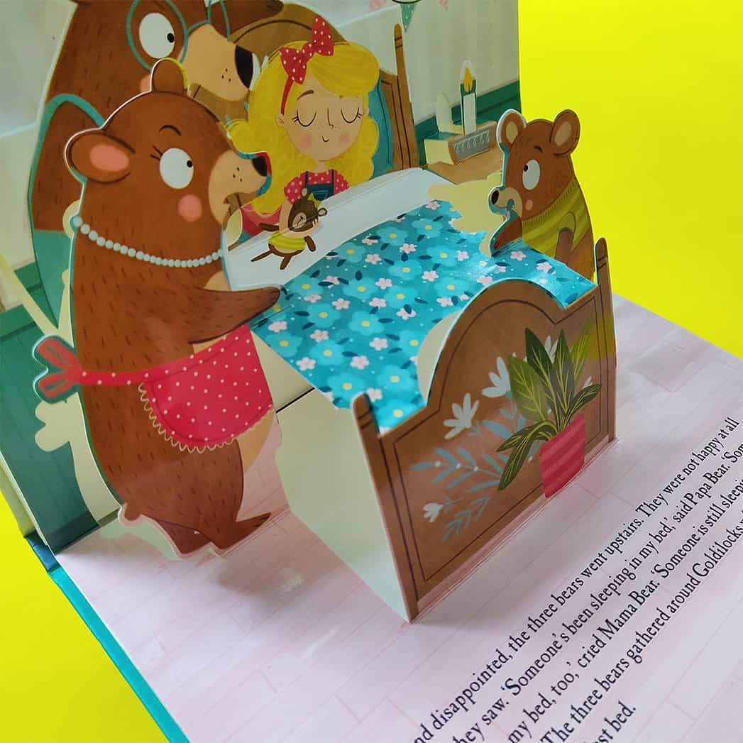 Carte pentru copii - Goldilocks and the Three Bears Pop-Up Book