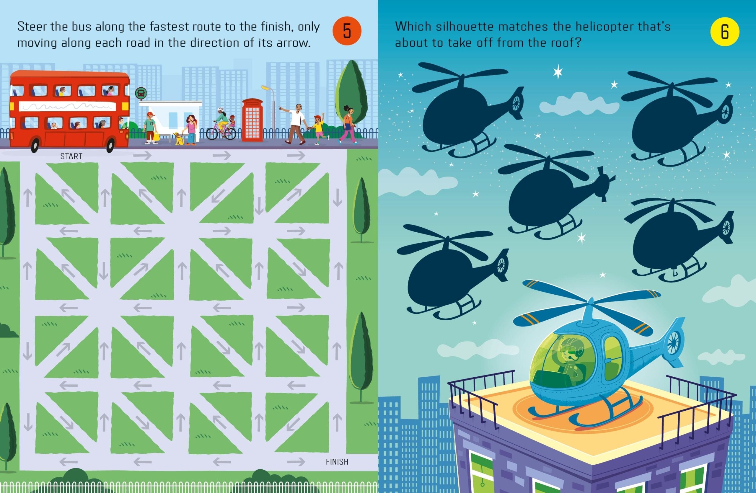 Carte pentru copii, Usborne, Things To Do on a Journey, 6+ ani