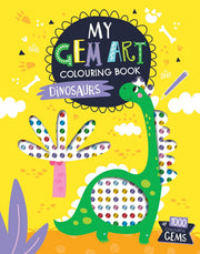 Carte pentru copii, NPP, My Gem Art Colouring Book: Dinosaurs, 3+ ani