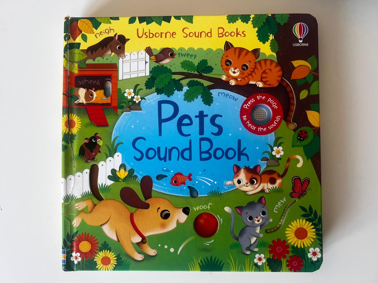 Resigilat - Carte muzicala cu animale - Pets Sound Book