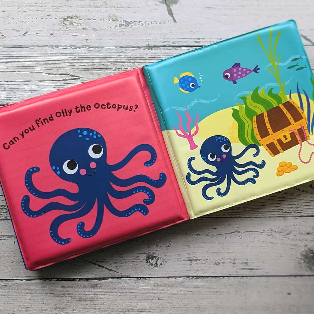 Carte pentru copii - Bathtime Buddy Book - Ocean