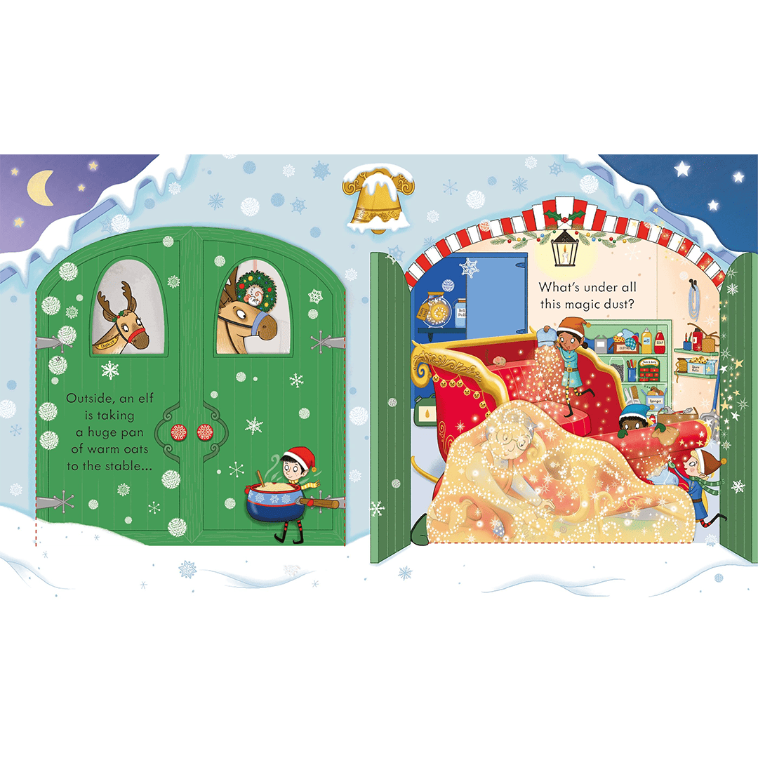 Peep Inside Christmas  – Carte cu imagini 3D despre Craciun
