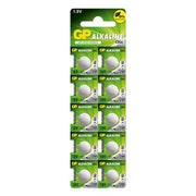 Baterii de schimb pentru cărți muzicale – GP AG10 / LR1130 / LR54, 1,5V, set 10 bucăți