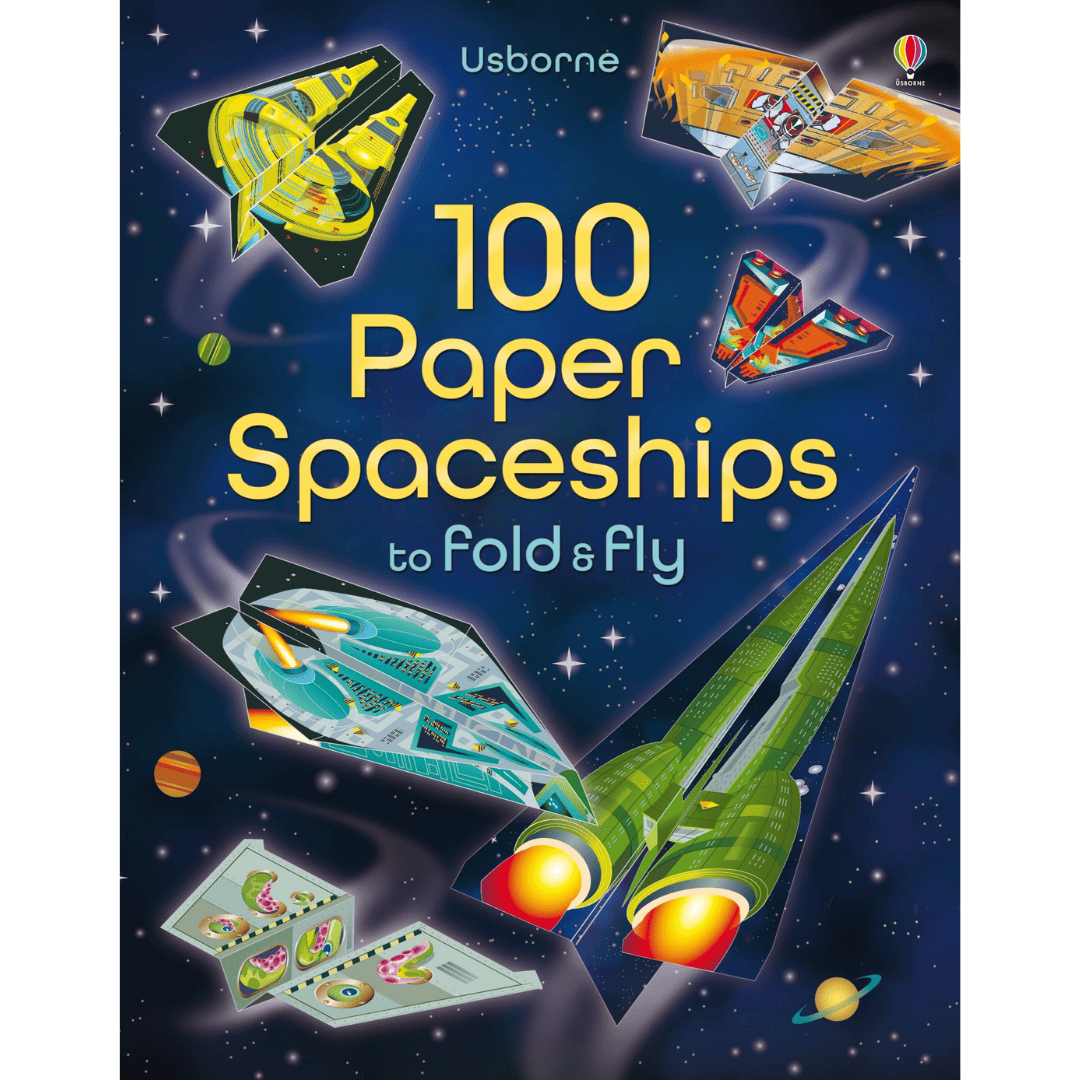 100 Paper Spaceships to fold & fly