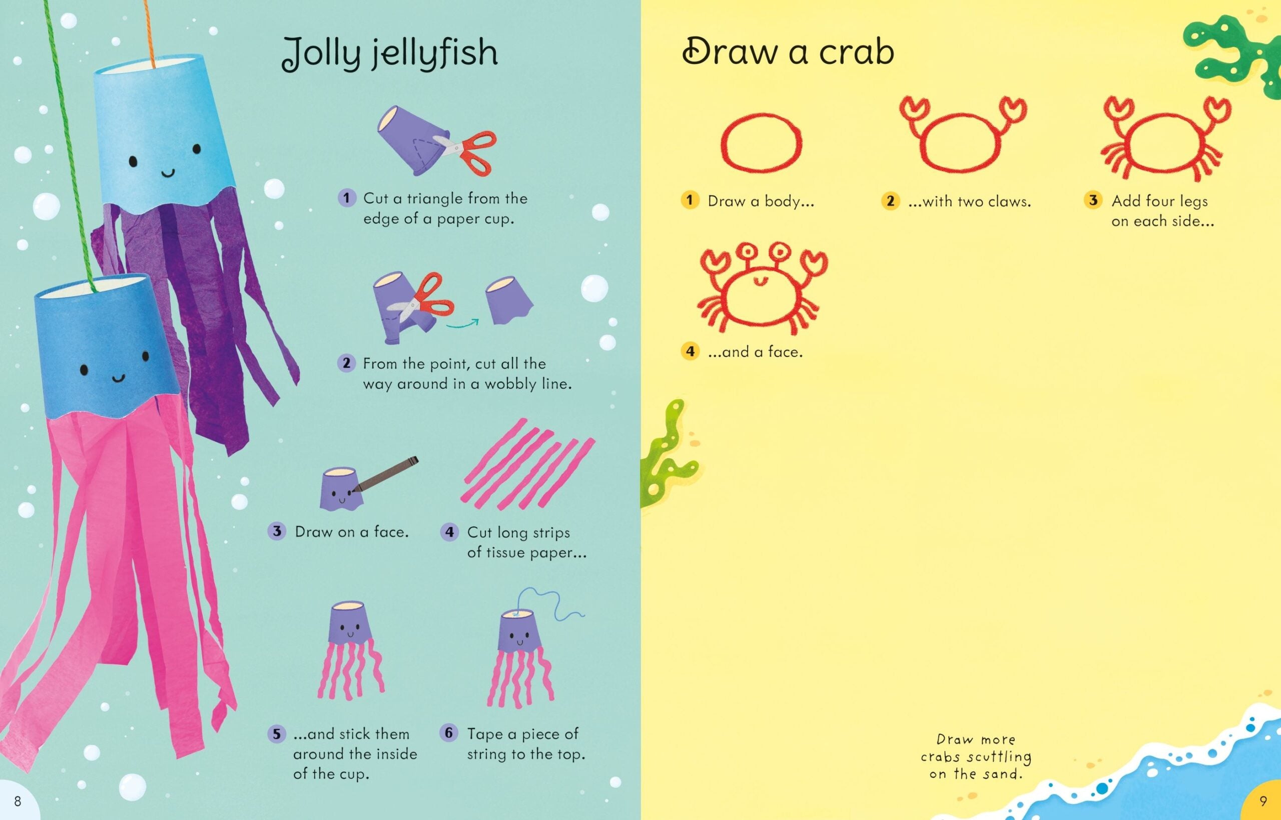 Carte pentru copii, Usborne, Summer things to make and do, 3+ ani