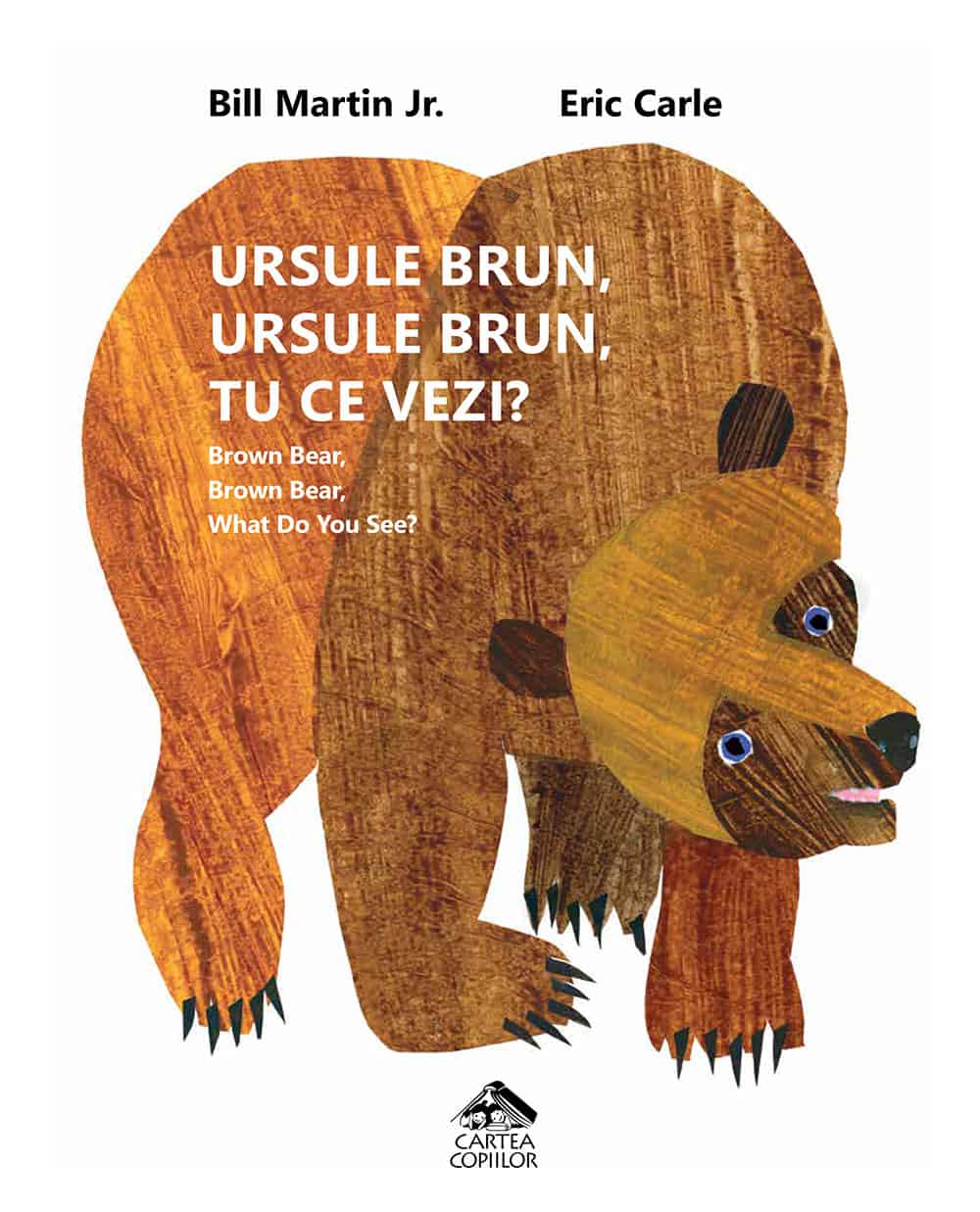 Carle E - Ursule brun - A4 cu activitati, necartonata