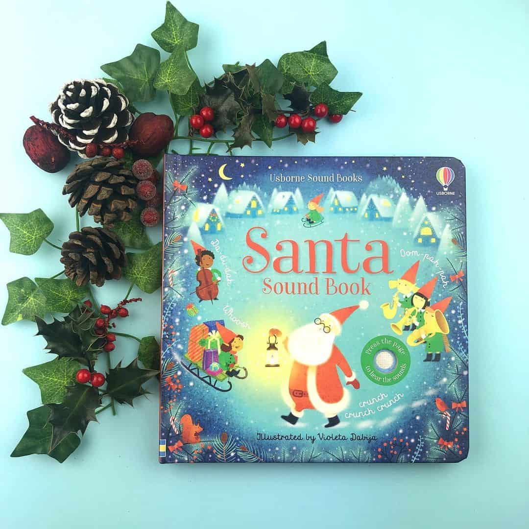 Carte cu sunete de Mos Craciun - Santa Sound Book