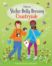 Carte pentru copii, Usborne, Sticker Dolly Dressing Countryside, 5+ ani