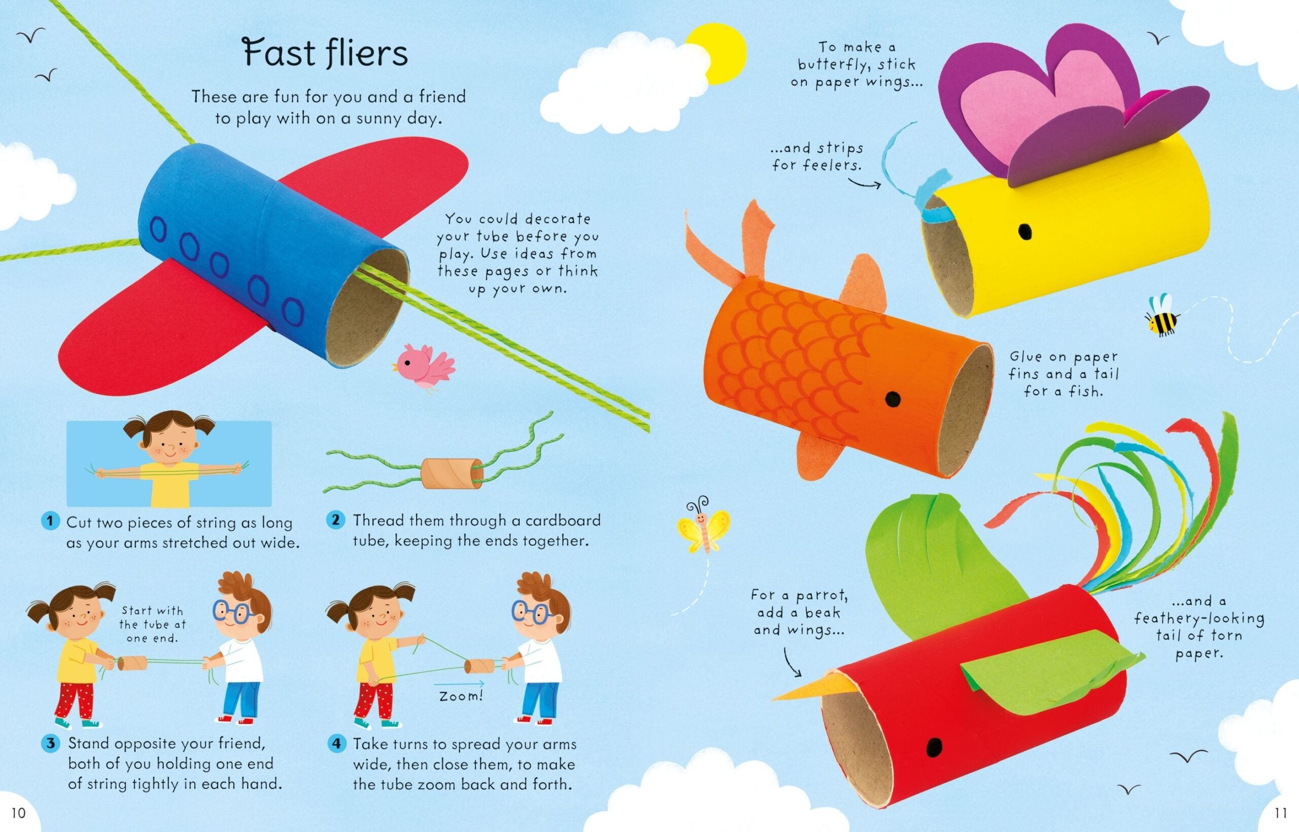 Carte pentru copii, Usborne, Summer things to make and do, 3+ ani