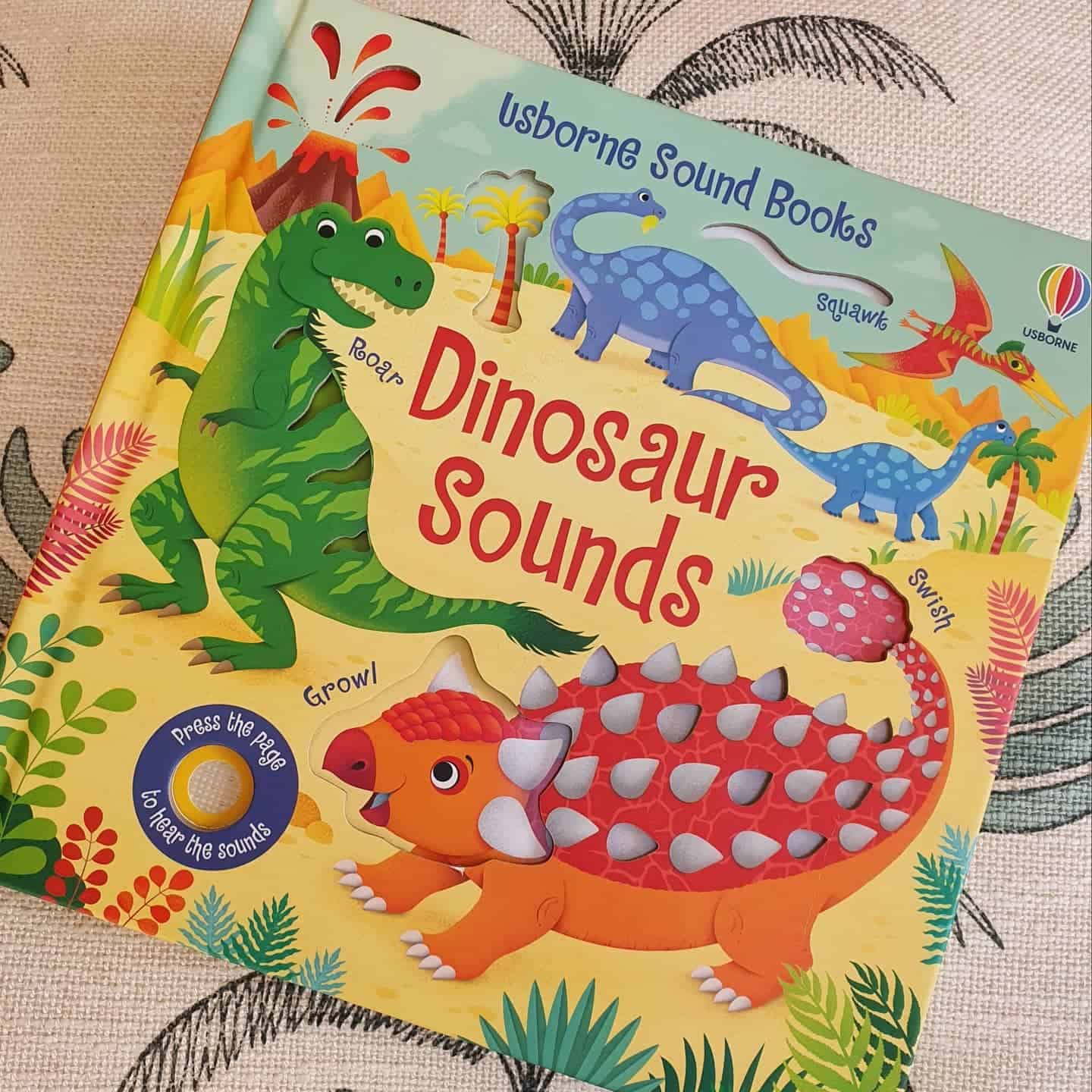 Dinosaur Sounds – Carte cu sunetele dinozaurilor