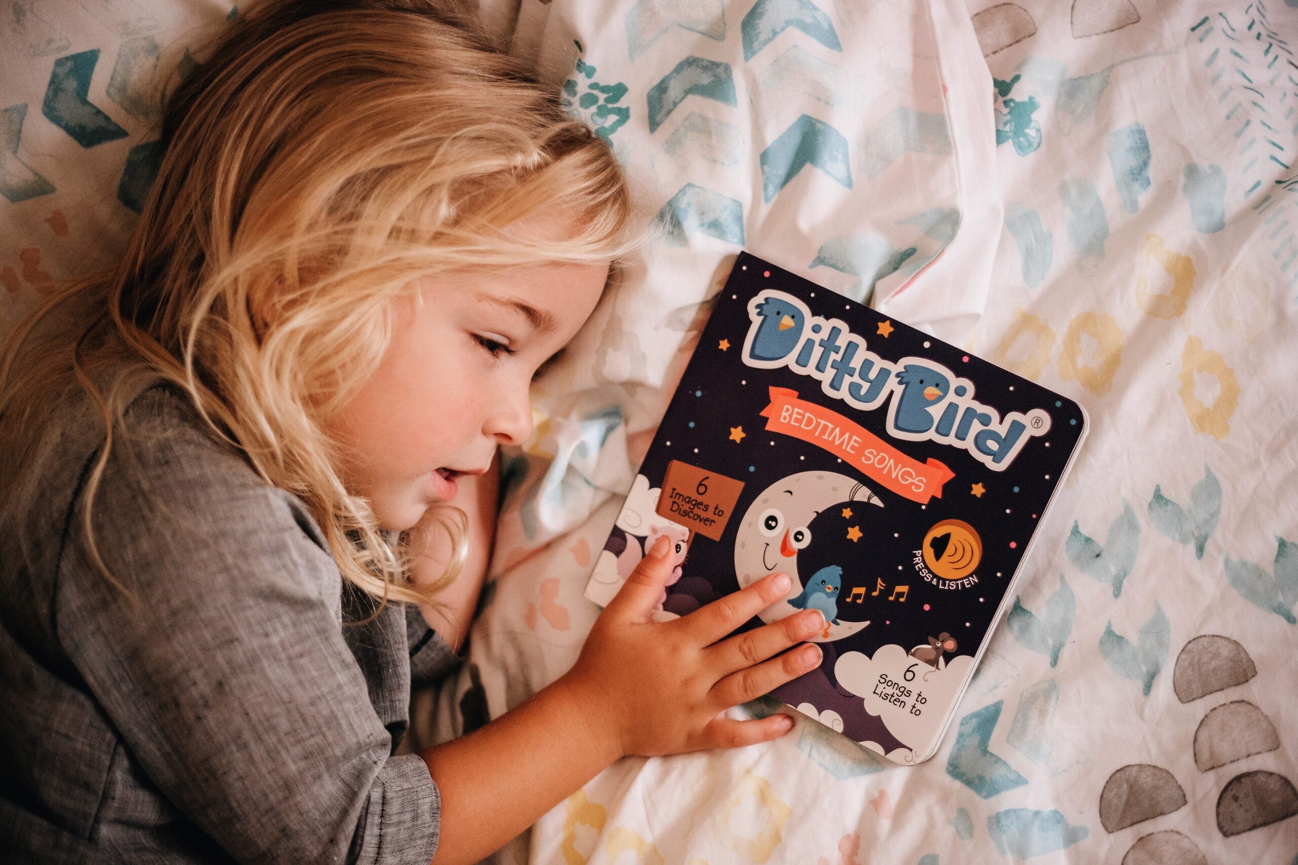 Carte pentru copii, Ditty Bird, Bedtime Songs, 6+ luni