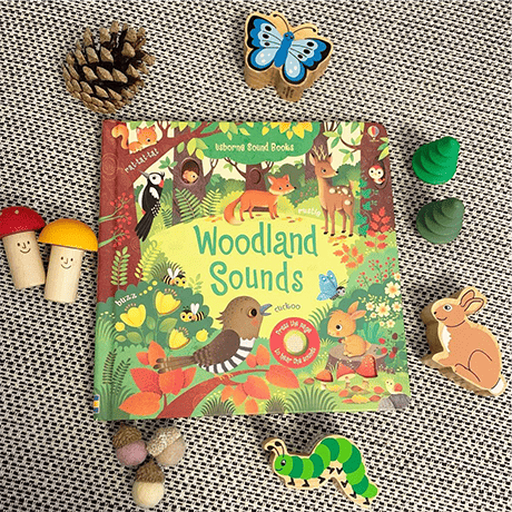 Carte pentru copii - Woodland Sounds – Cartea padurii
