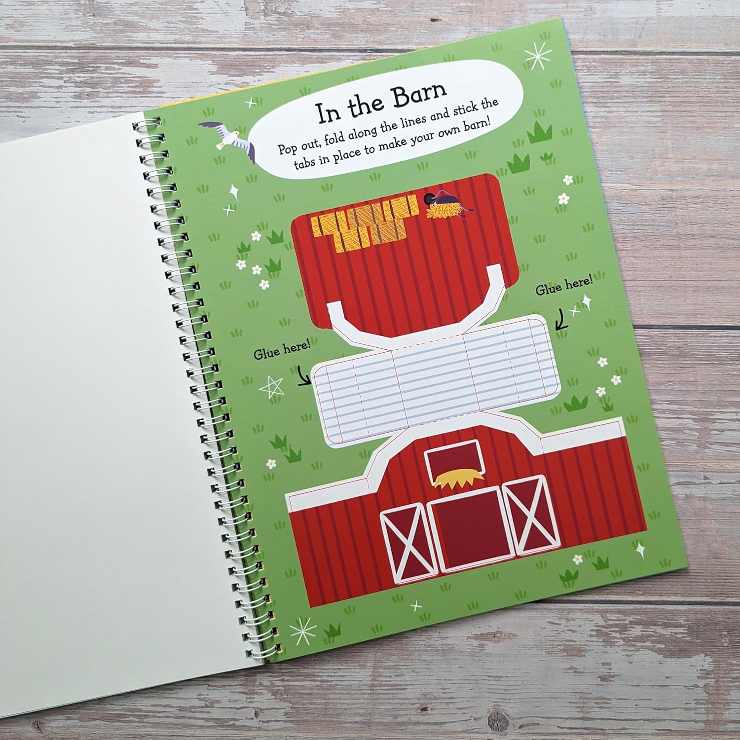 Carte pentru copii, NPP, Gem Art Activity Book: Farm Friends, 3+ ani