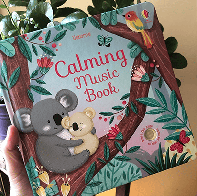 Resigilat - Calming Music Book – Carte cu sunete calmante