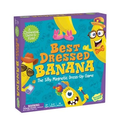 Joc magnetic Imbraca banana, Best dressed Banana, Peaceable kingdom + 4 ani