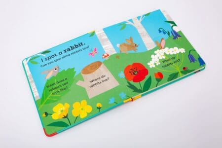 Carte cu clapete pentru copii mici - National Trust: My Very First Spotter's Guide: I Spot A Rabbit, Nosy Crow, + 1 an