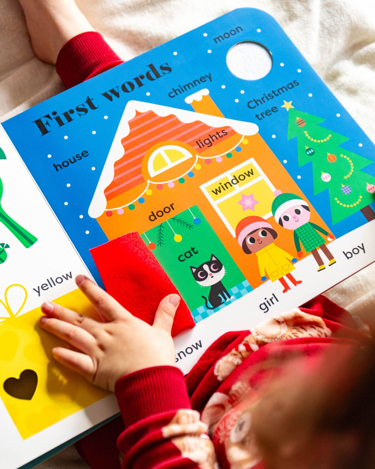 Carte cu activitati pentru bebelusi - My BIG Playbook: Christmas, Nosy Crow, + 6 luni