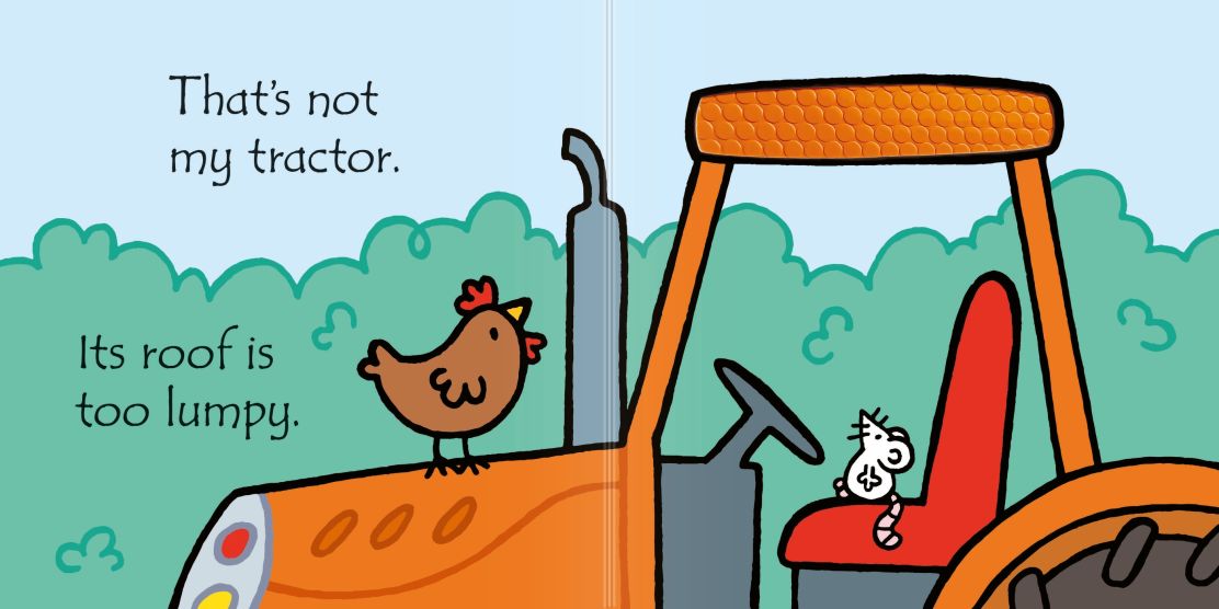 Carte pentru copii, Usborne, That's not my tractor, 3+ ani