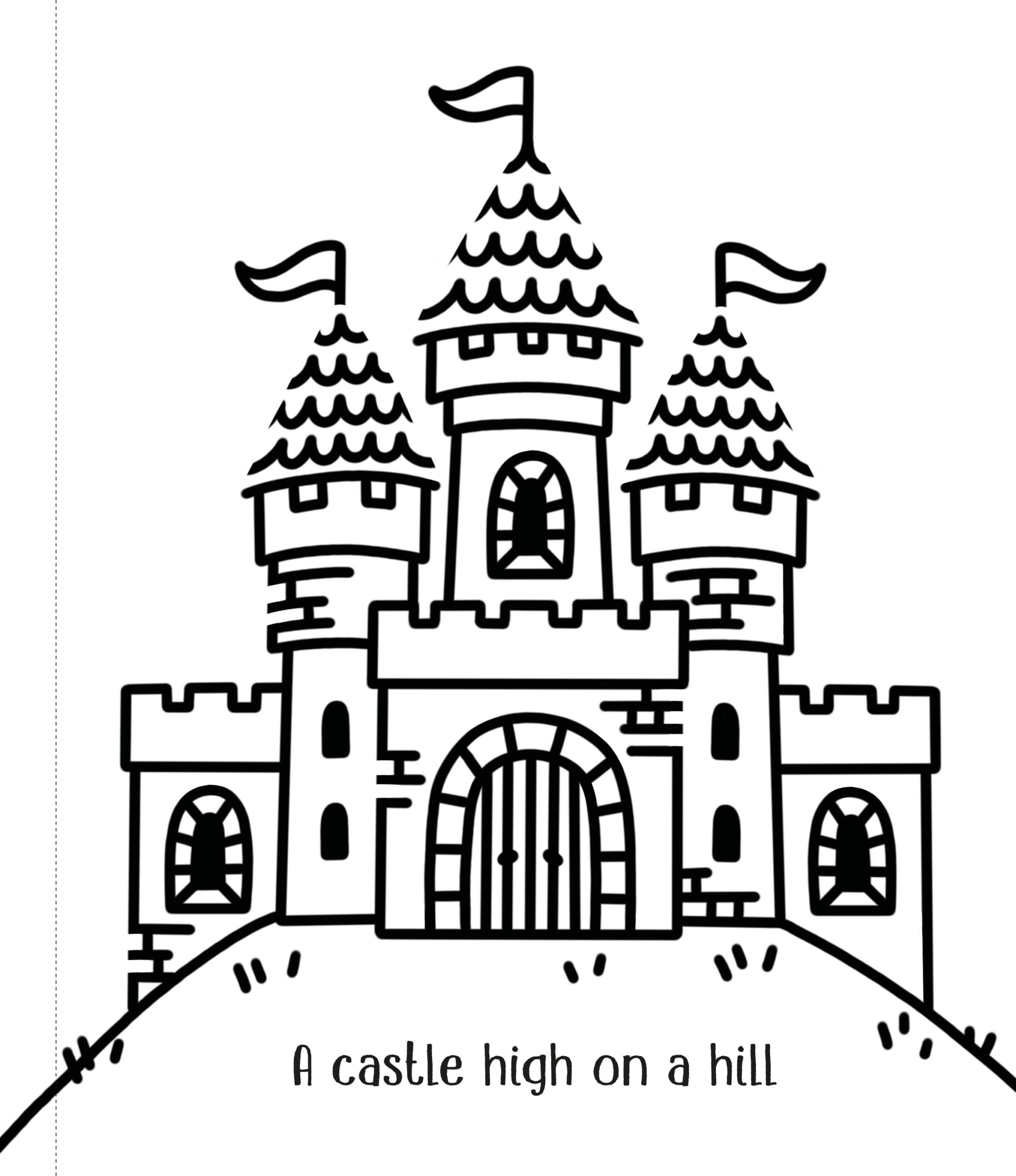 Carte pentru copii, Usborne, First Magic Painting Knights and Castles, 3+ ani