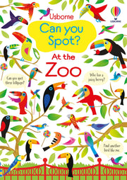 Carte pentru copii, Usborne, Can you Spot? At the Zoo, 4+ ani