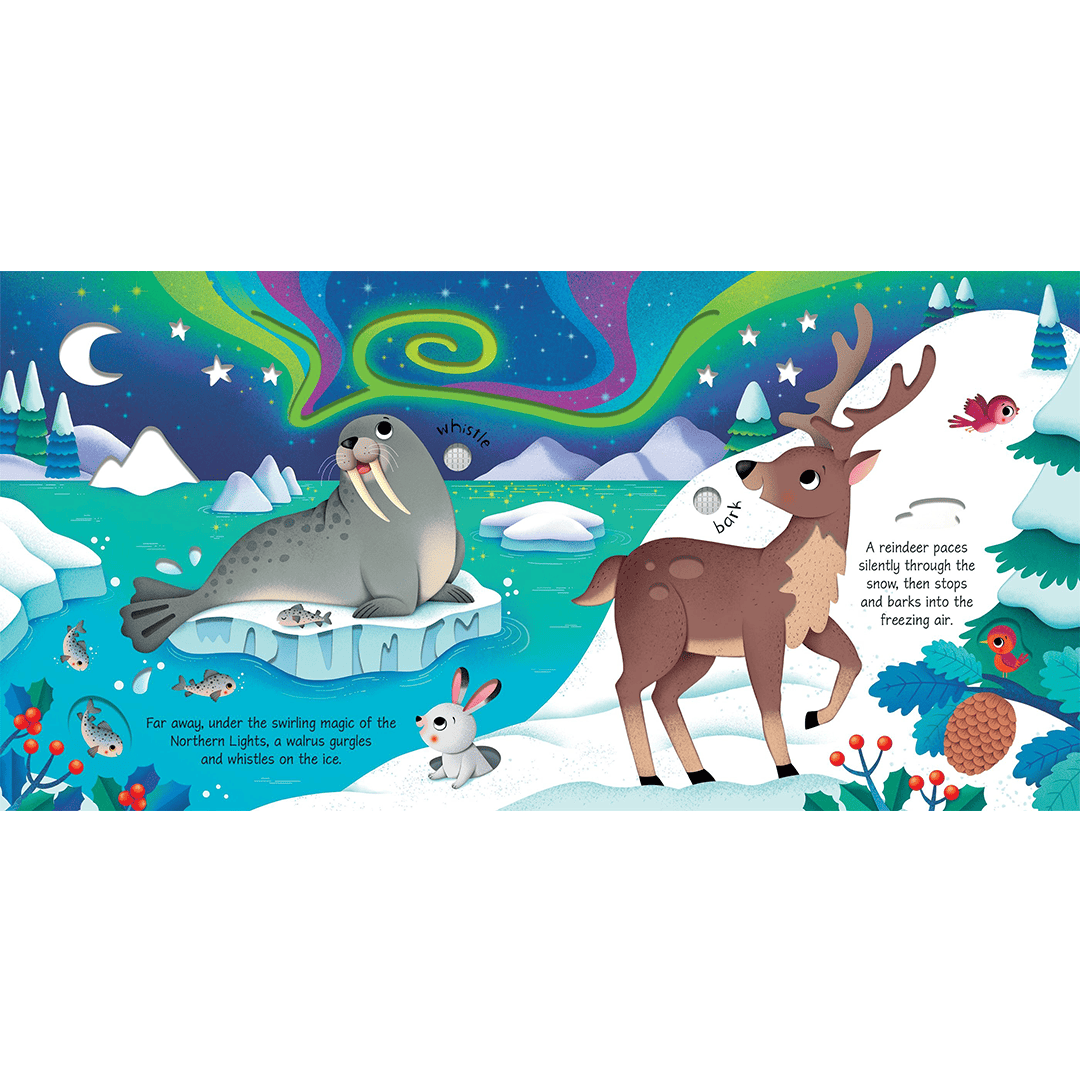 Resigilat - Wild Animals Sound Book – Carte cu sunetele animalelor salbatice