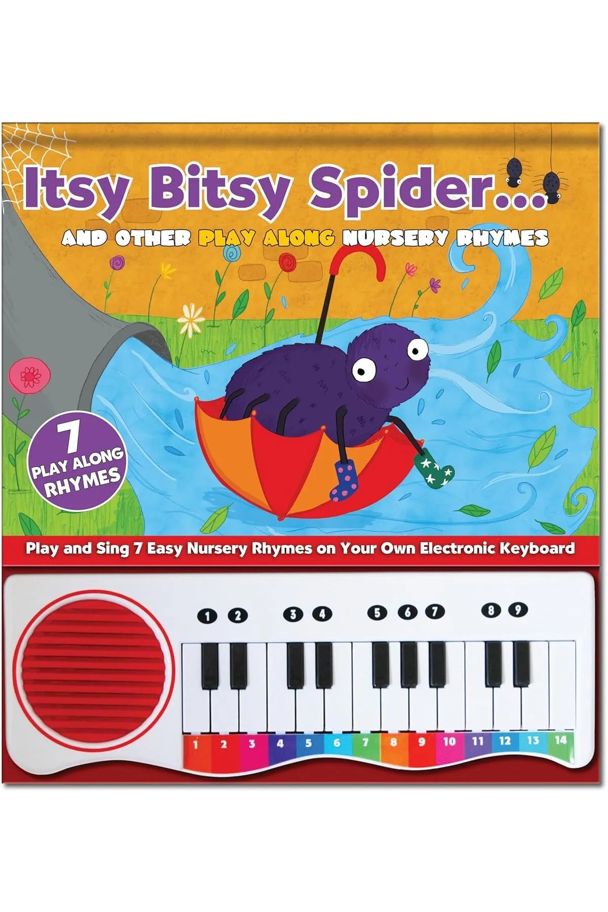 Carte pentru copii, NPP, Itsy Bitsy Spider - Children's Musical Piano Book, 3+ ani