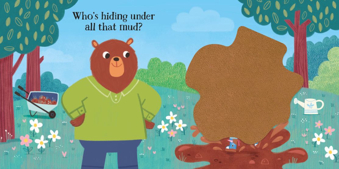 Carte pentru copii, Usborne, Bathtime for Baby Bears, 0.5+ ani