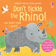 Carte pentru copii, Usborne, Don't Tickle the Rhino!, 1+ ani