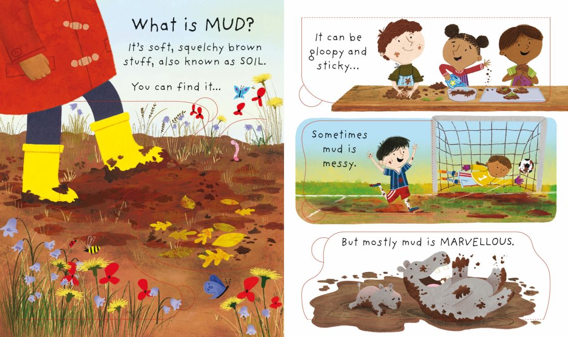 Carte pentru copii, Usborne, Very First Questions and Answers: What is mud?, 3+ ani