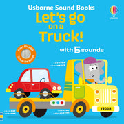 Carte cu sunete - Let's Go on a Truck, Usborne + 1 an
