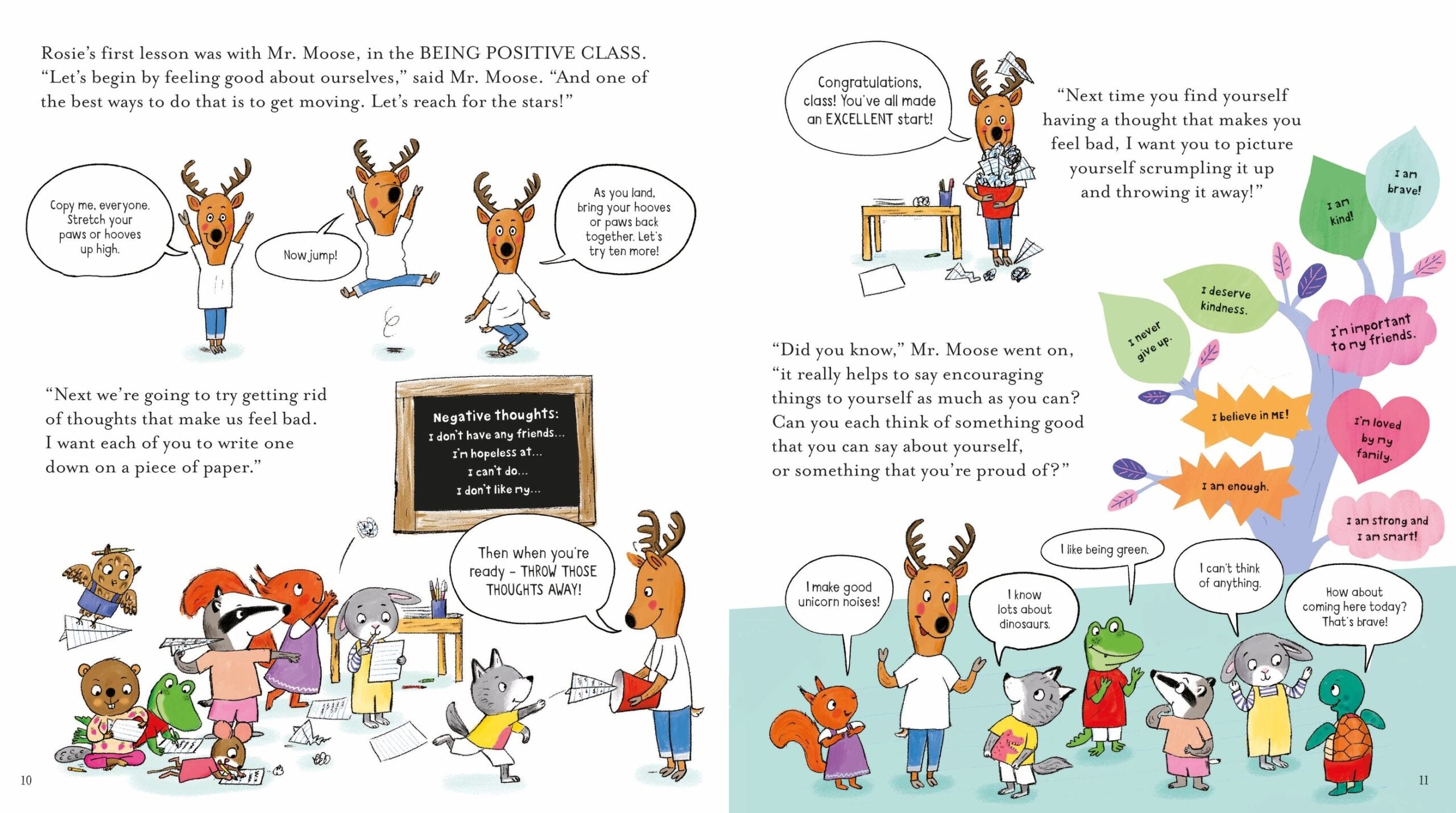 Carte pentru copii, Usborne, Miss Molly's School of Confidence, 4+ ani