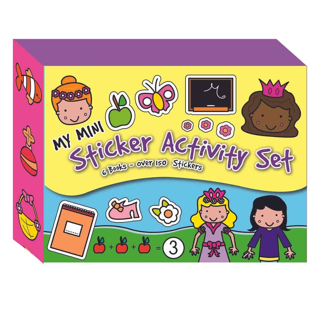 Mini Sticker Activity Set - Yellow