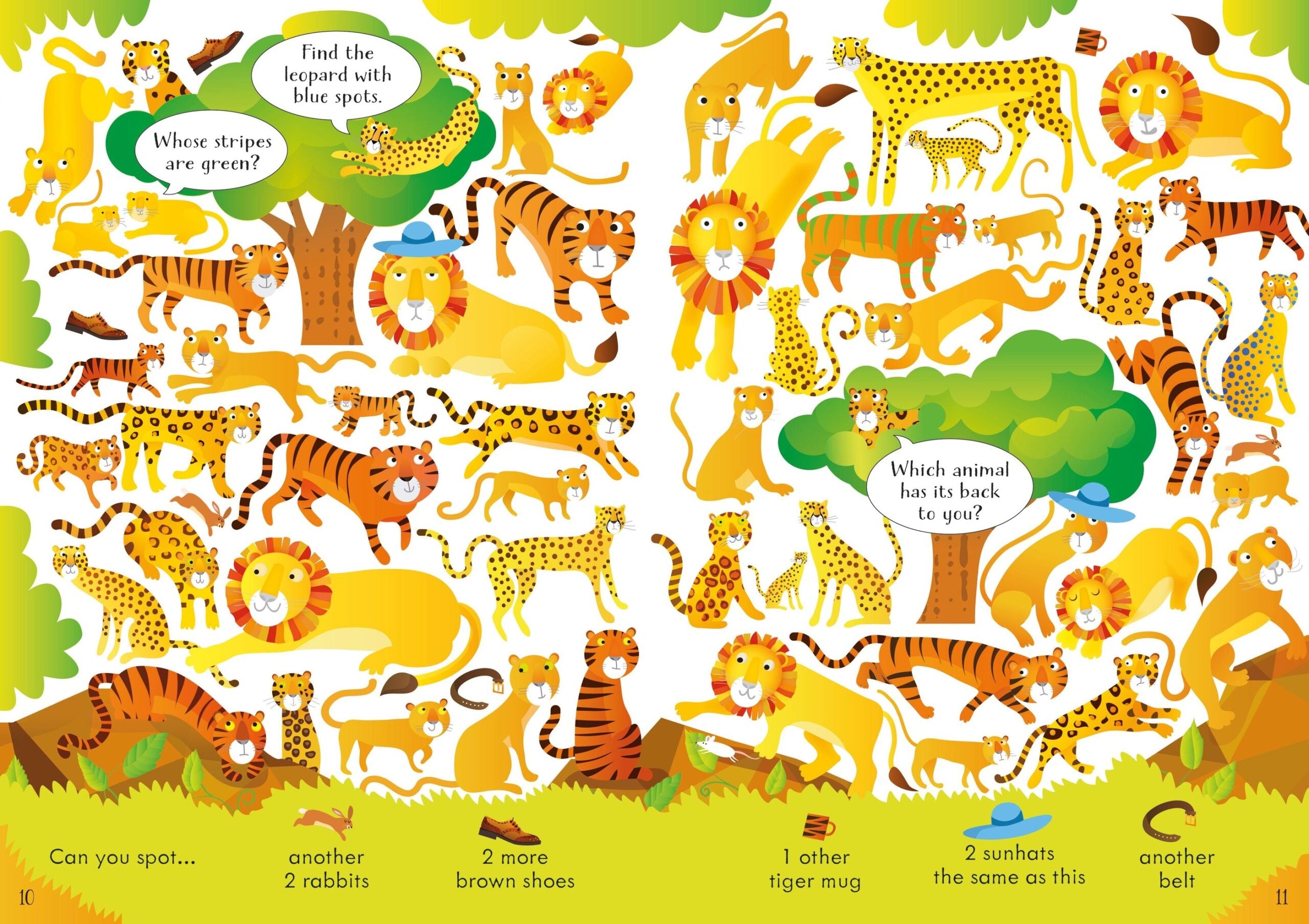 Carte pentru copii, Usborne, Can you Spot? At the Zoo, 4+ ani