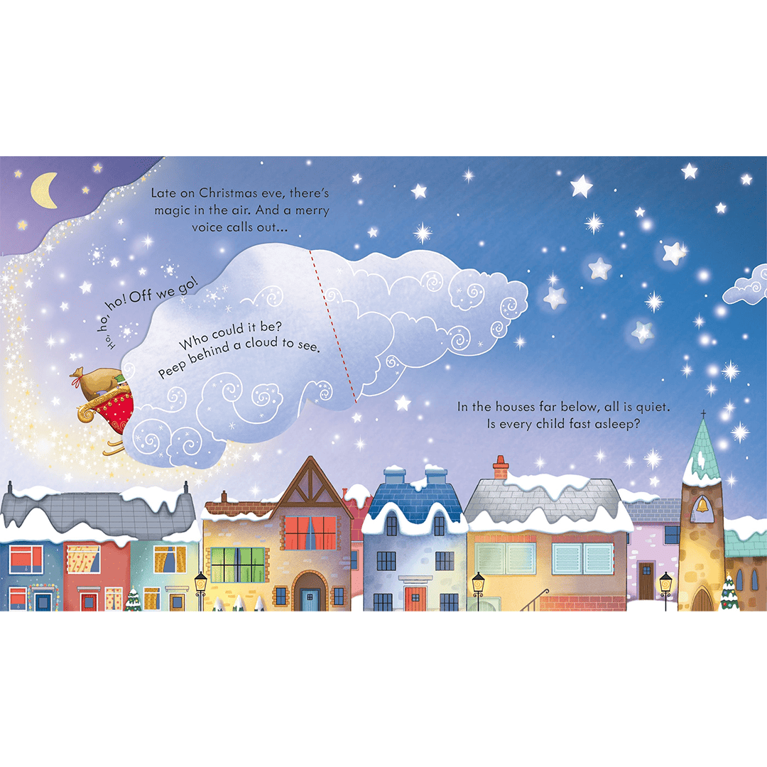 Peep Inside Christmas  – Carte cu imagini 3D despre Craciun