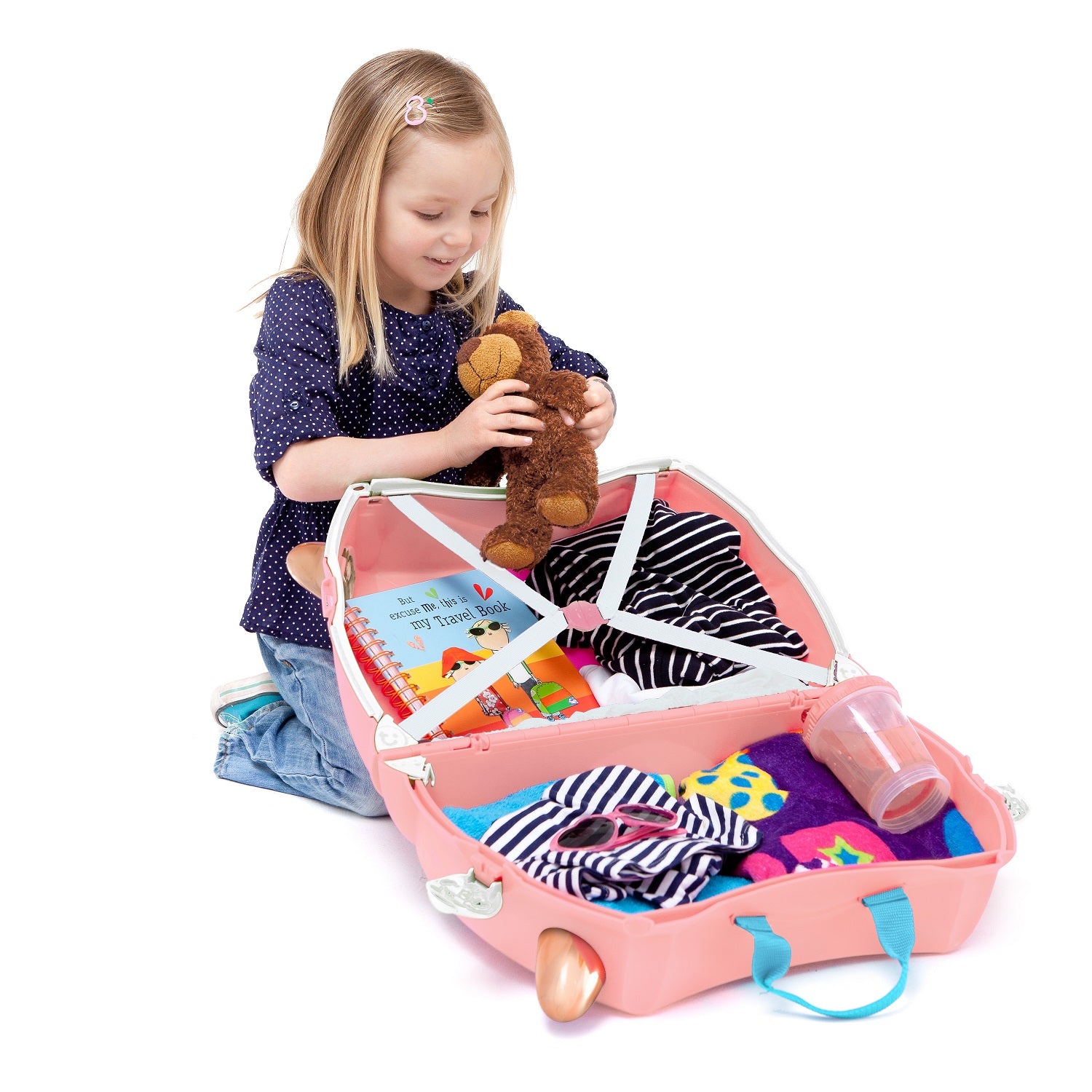 Valiza TRUNKI Flossi the Flamingo